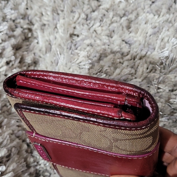 🤩🤩Coach  bifold Wallet signature canvas - Picture 3 of 16